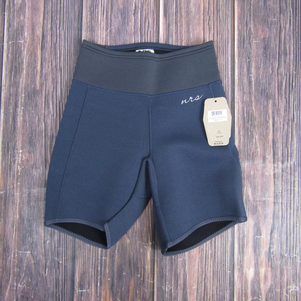 NRS Shorts Womens Medium Slate Ignitor Neoprene Wetsuit Kayak Paddle Rafting